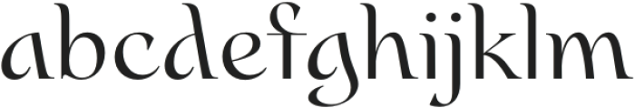 Montarsi Ext Regular otf (400) Font LOWERCASE