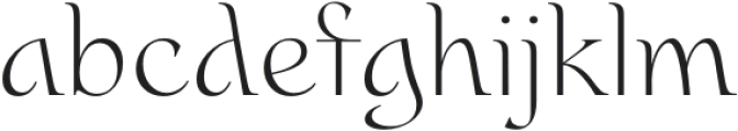 Montarsi Ext Thin otf (100) Font LOWERCASE