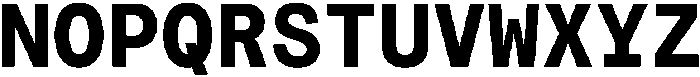 Montase Mono Bold otf (700) Font UPPERCASE