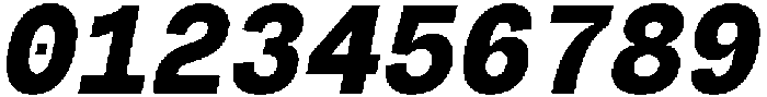Montase Mono Extra Bold Slant otf (700) Font OTHER CHARS