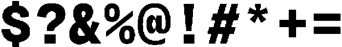 Montase Mono Extra Bold otf (700) Font OTHER CHARS