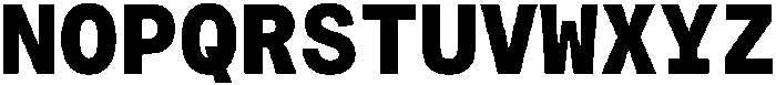 Montase Mono Extra Bold otf (700) Font UPPERCASE