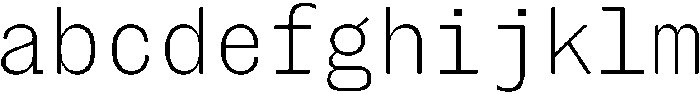 Montase Mono Extra Light otf (200) FONT
