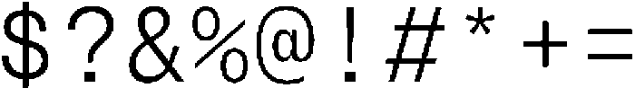 Montase Mono Light otf (300) Font OTHER CHARS