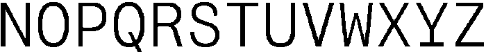 Montase Mono Light otf (300) Font UPPERCASE