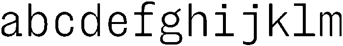 Montase Mono Light otf (300) FONT