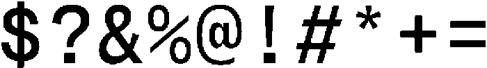 Montase Mono Text otf (400) Font OTHER CHARS