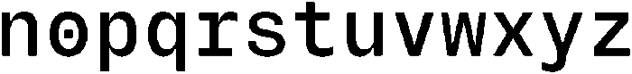 Montase Mono Text otf (400) Font LOWERCASE