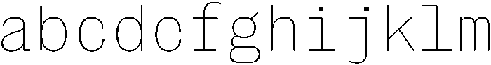 Montase Mono Thin otf (100) FONT