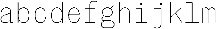 Montase Mono Thin ttf (100) FONT