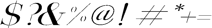 Montauk otf (400) Font OTHER CHARS