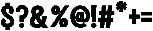 Montavox Bold otf (700) Font OTHER CHARS