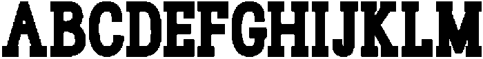 Montavox Bold otf (700) Font UPPERCASE