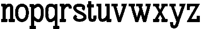 Montavox otf (400) Font LOWERCASE