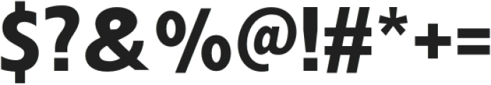 Montblack Bold otf (700) Font OTHER CHARS