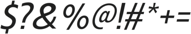 Montblack Italic otf (900) Font OTHER CHARS