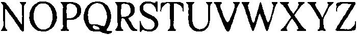 Montclair Wellington Serif otf (400) Font UPPERCASE