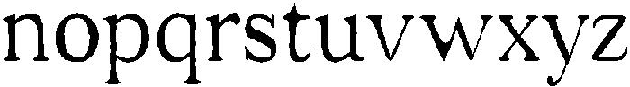 Montclair Wellington Serif otf (400) Font LOWERCASE
