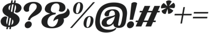 Monte Blance Italic ttf (400) Font OTHER CHARS