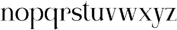 Montega Regular otf (400) Font LOWERCASE