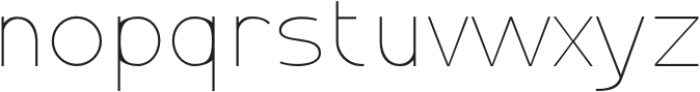 Montenna Thin otf (100) Font LOWERCASE