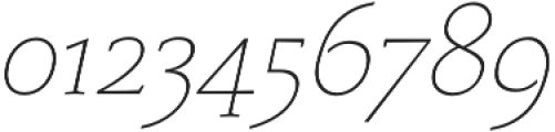 Monterchi Serif Thin Italic otf (100) Font OTHER CHARS
