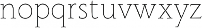Monterchi Serif Thin otf (100) Font LOWERCASE