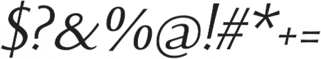 Monterchi Serif otf (400) Font OTHER CHARS