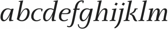 Monterchi Serif otf (400) Font LOWERCASE
