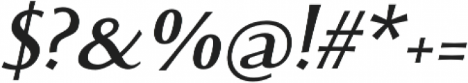 Monterchi Serif otf (700) Font OTHER CHARS