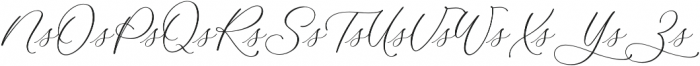 Monterey Script Ligatures otf (400) Font LOWERCASE