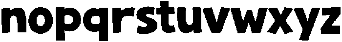 Monterlo Regular otf (400) Font LOWERCASE