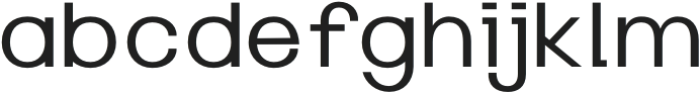 Montero Display Regular otf (400) Font LOWERCASE