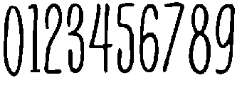 Montharo Inky otf (400) Font OTHER CHARS