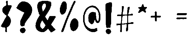 Montharo Stamp Italic otf (400) Font OTHER CHARS