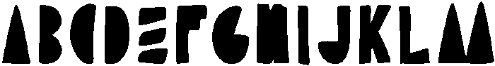 Montharo Stamp Italic otf (400) Font UPPERCASE