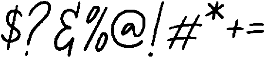 Monthin otf (100) Font OTHER CHARS