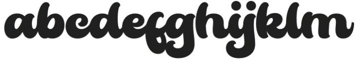 Monthstage Regular otf (400) Font LOWERCASE