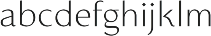 Montier Extra Light otf (200) Font LOWERCASE