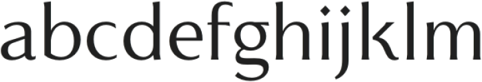 Montier Flared Regular otf (400) Font LOWERCASE