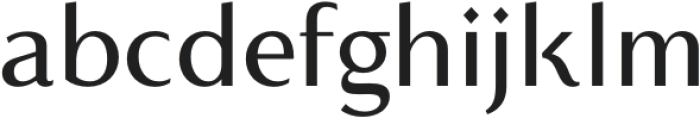 Montier Medium otf (500) Font LOWERCASE