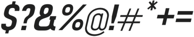 Monton SemiBold Italic otf (600) Font OTHER CHARS