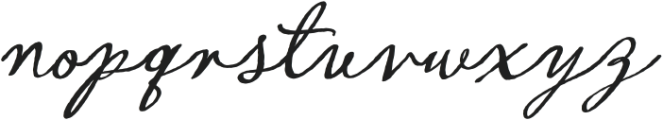 Montpellier Script Heavy Ink Oblique otf (800) Font LOWERCASE