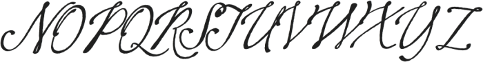 Montpellier Script Heavy Ink otf (800) Font UPPERCASE