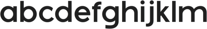 Montreal Medium otf (500) Font LOWERCASE