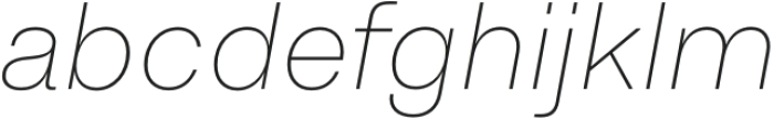 Montreux Classic Thin Italic otf (100) FONT