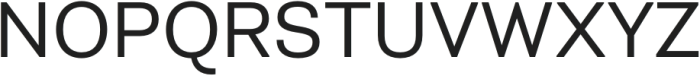 Montreux Grotesk Regular otf (400) Font UPPERCASE