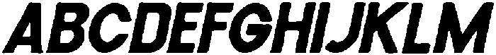 Montriva  Italic otf (400) Font UPPERCASE