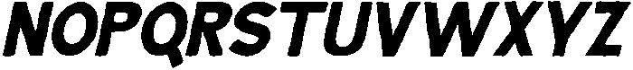 Montriva  Italic otf (400) Font UPPERCASE