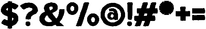 Montriva  Regular otf (400) Font OTHER CHARS